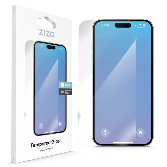 ZIZO TEMPERED GLASS Screen Protector for iPhone 17 - Clear