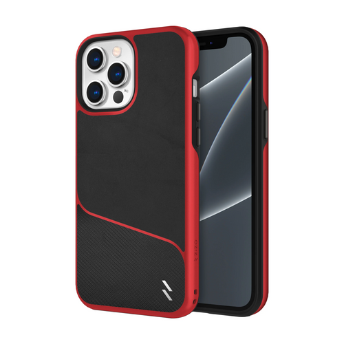 ZIZO DIVISION Series iPhone 13 Pro Max Case - Black & Red