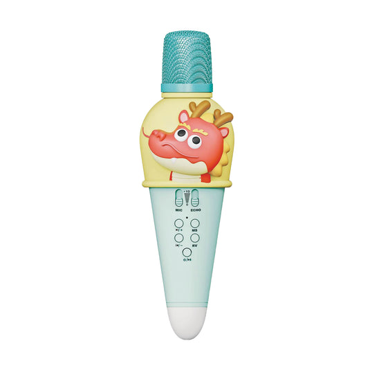 CLICK Mic Handheld Speaker with built-in Karaoke Function - Blue Dragon