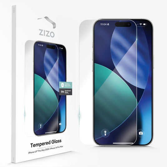 ZIZO TEMPERED GLASS Screen Protector for iPhone 17 Pro Max - Clear