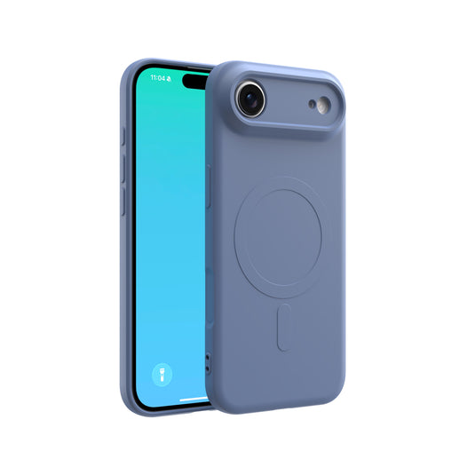 CLICK Slim Silicone MagSafe Series iPhone Air Case - Purple