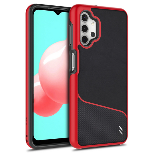 ZIZO DIVISION Series Galaxy A32 5G Case - Black & Red