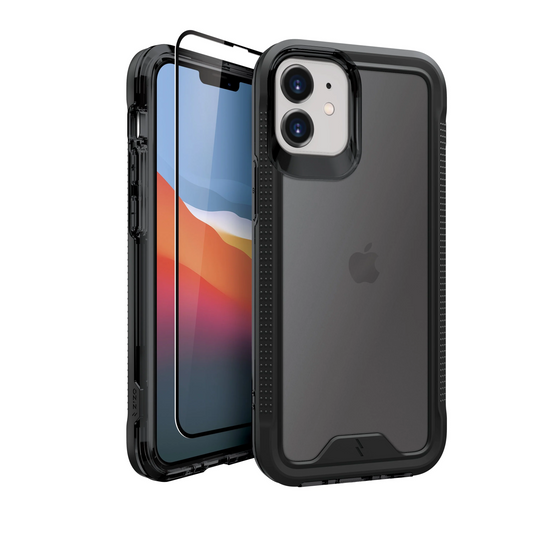 ZIZO ION Series iPhone 12 Mini Case - Black & Smoke