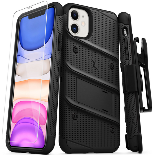 ZIZO BOLT Series iPhone 11 (2019) Case (Black/Black)