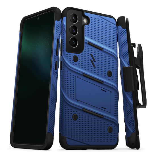ZIZO BOLT Bundle Galaxy S22 Plus Case - Blue