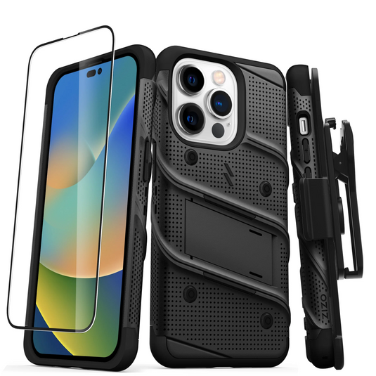 ZIZO BOLT Bundle iPhone 14 Pro (6.1) Case - Black