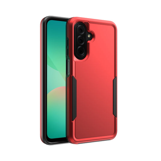 CLICK Impact Series Galaxy A26 Case - Red & Black