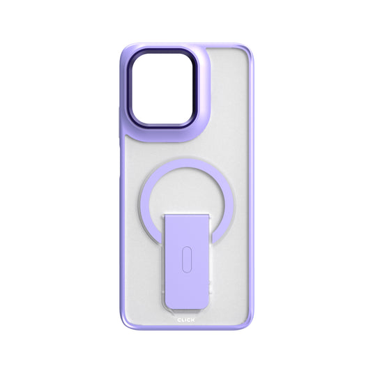 CLICK Latch Series moto g power (2025) Case - Clear Purple