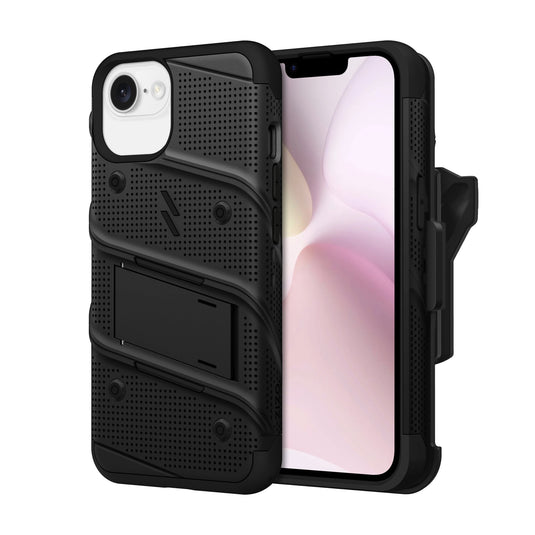 ZIZO BOLT Bundle iPhone 16e/13/14/15 Case - Black