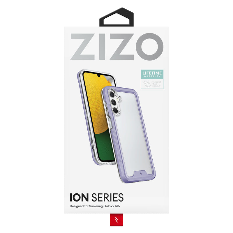 Load image into Gallery viewer, ZIZO ION Series Galaxy A15 5G Case - Purple
