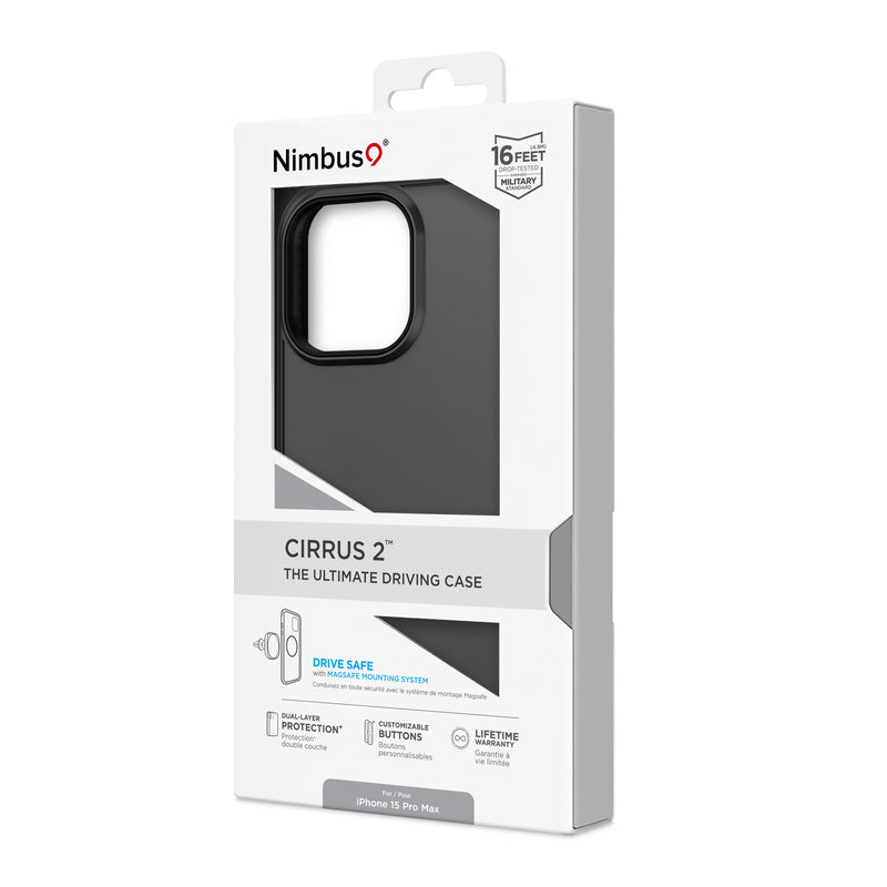 Load image into Gallery viewer, Nimbus9 Cirrus 2 iPhone 15 Pro Max MagSafe Case - Gunmetal Gray
