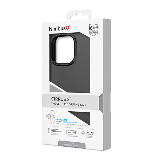 Nimbus9 Cirrus 2 iPhone 15 Pro Max MagSafe Case - Gunmetal Gray