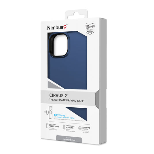 Nimbus9 Cirrus 2 iPhone 15 Plus MagSafe Case - Midnight Blue
