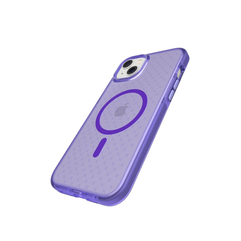 Load image into Gallery viewer, Tech21 Evo Check iPhone 14 Plus Case MagSafe Compatible - Wondrous Purple
