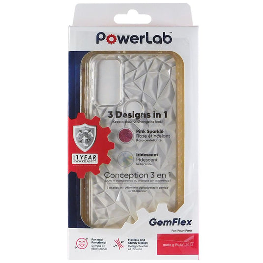 PowerLab GemFlex moto g play (2023) Case - Clear