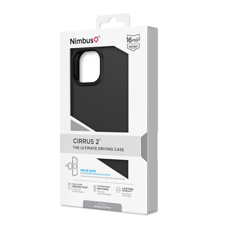 Load image into Gallery viewer, Nimbus9 Cirrus 2 iPhone 15 Plus MagSafe Case - Black
