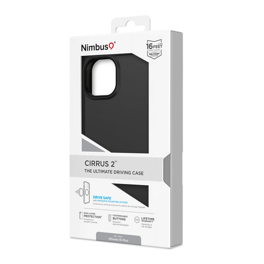 Nimbus9 Cirrus 2 iPhone 15 Plus MagSafe Case - Black