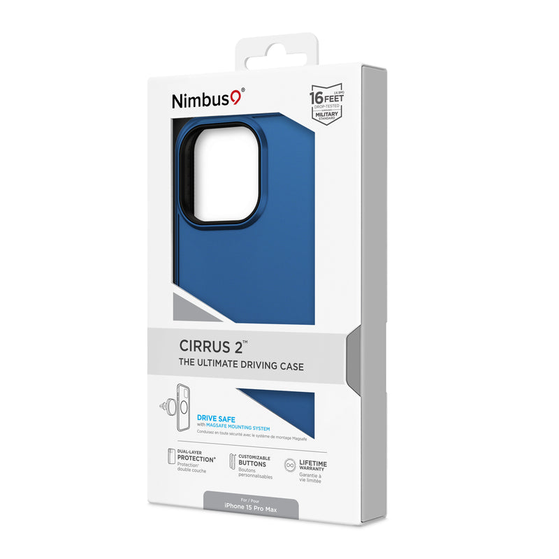 Load image into Gallery viewer, Nimbus9 Cirrus 2 iPhone 15 Pro Max MagSafe Case - Cobalt Blue
