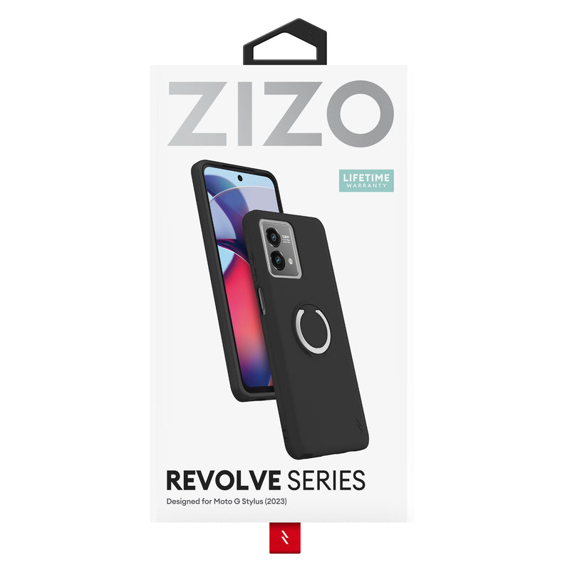 Load image into Gallery viewer, ZIZO REVOLVE Series moto g stylus (2023) / 5G Case - Black
