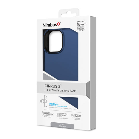 Nimbus9 Cirrus 2 iPhone 15 MagSafe Case - Midnight Blue