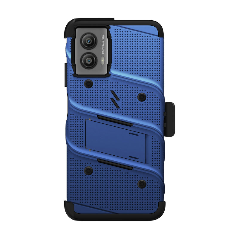 Load image into Gallery viewer, ZIZO BOLT Bundle moto g power 5G (2024) Case - Blue
