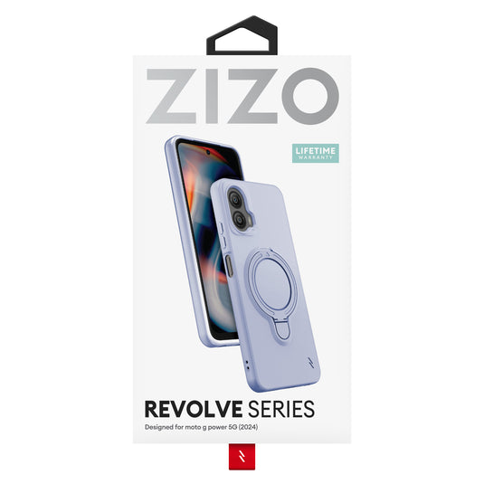 ZIZO REVOLVE Series moto g power 5G (2024) Case - Violet