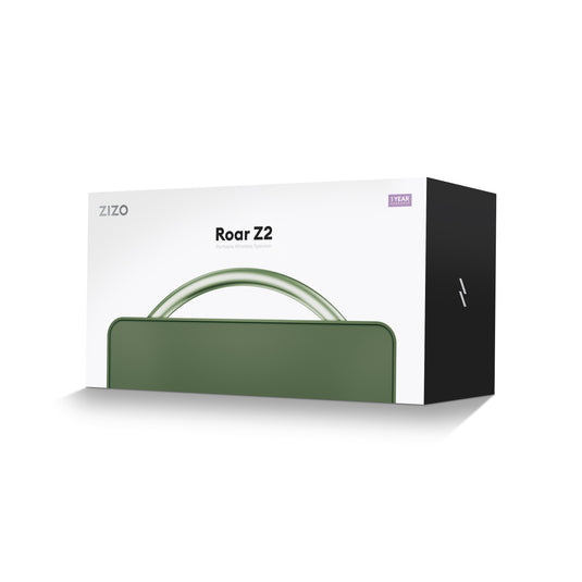 ZIZO ROAR Z2 Portable Wireless Speaker - Green