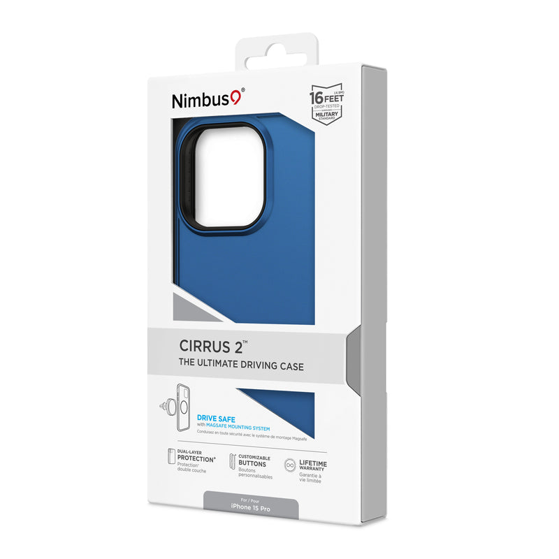 Load image into Gallery viewer, Nimbus9 Cirrus 2 iPhone 15 Pro MagSafe Case - Cobalt Blue
