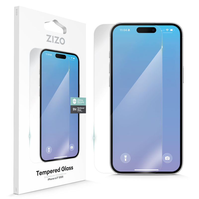 Load image into Gallery viewer, ZIZO TEMPERED GLASS Screen Protector for iPhone 17 - Clear

