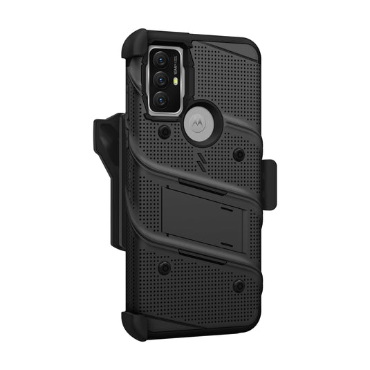 ZIZO BOLT Bundle moto g play (2023) Case - Black