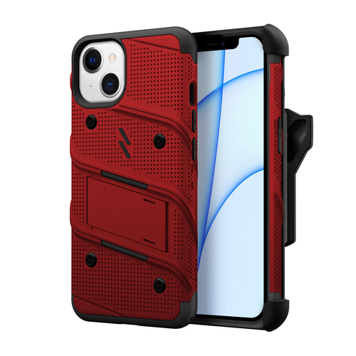 ZIZO BOLT Bundle iPhone 13 Case - Red