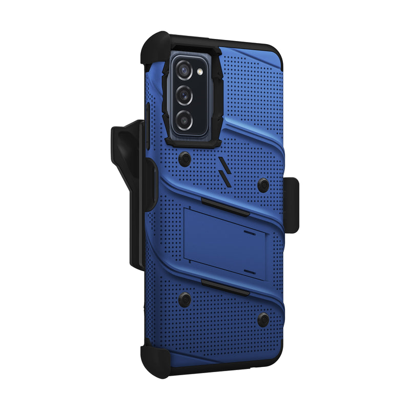 Load image into Gallery viewer, ZIZO BOLT Bundle Galaxy A03s Case - Blue
