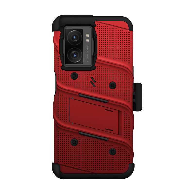 Load image into Gallery viewer, ZIZO BOLT Bundle OnePlus Nord N300 5G Case - Red
