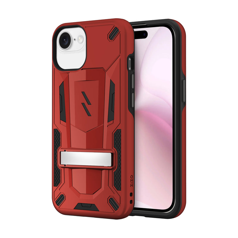 Load image into Gallery viewer, ZIZO TRANSFORM Series iPhone 16e/13/14/15 Case - Red
