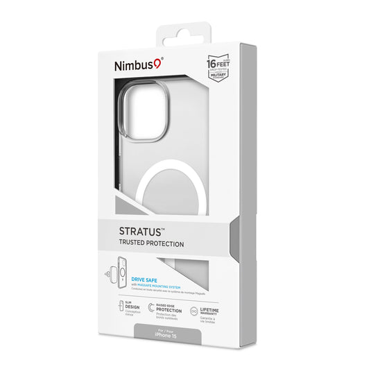 Nimbus9 Stratus iPhone 15 MagSafe Case - Clear