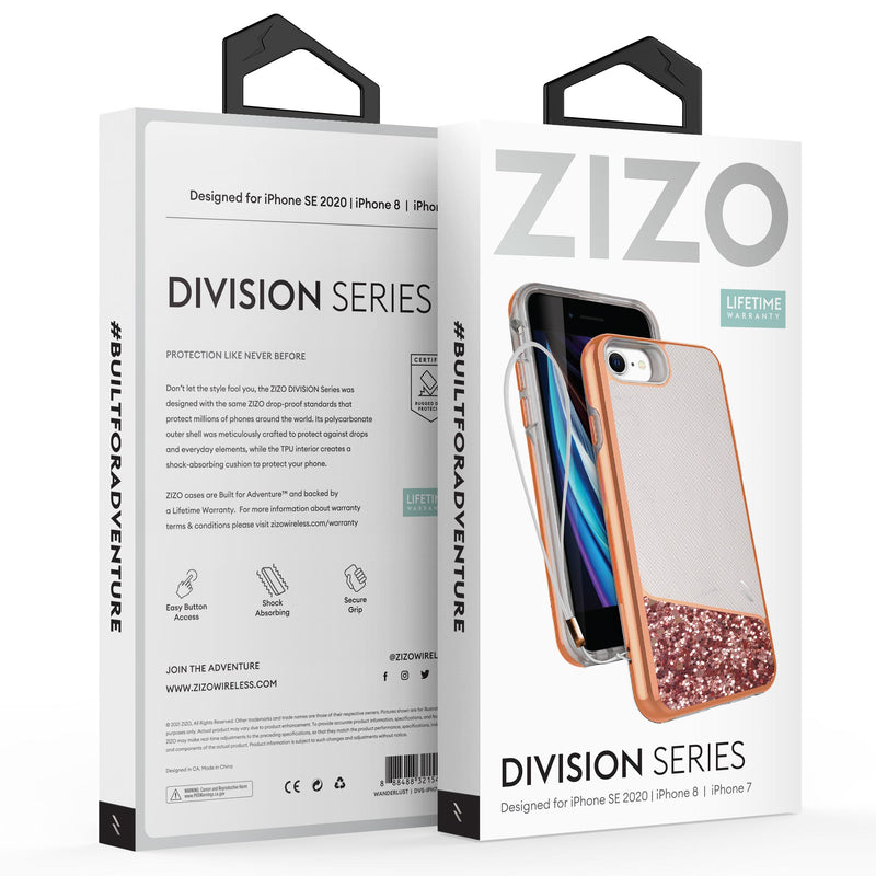 Load image into Gallery viewer, ZIZO DIVISION Series Case for iPhone SE (3rd and 2nd gen)/8/7 - Wanderlust
