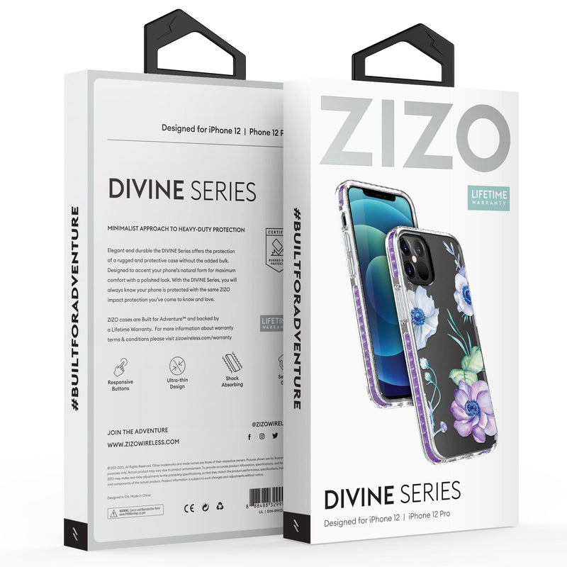 Load image into Gallery viewer, ZIZO DIVINE Series iPhone 12 / iPhone 12 Pro Case - Lilac
