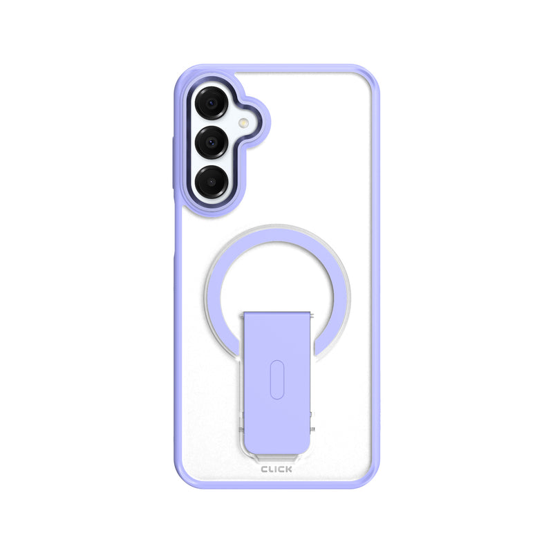 Load image into Gallery viewer, CLICK Latch Series Galaxy A35 5G Case - Clear Purple
