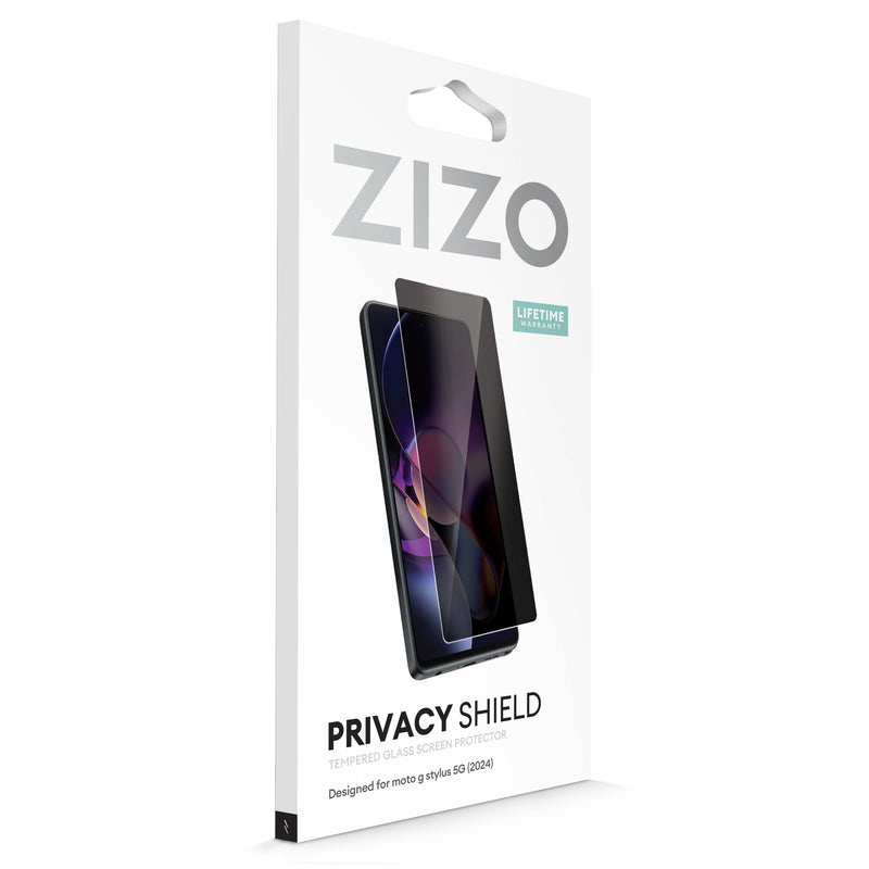 Load image into Gallery viewer, ZIZO PRIVACY Tempered Glass Screen Protector for moto g stylus 5G (2024) - Privacy
