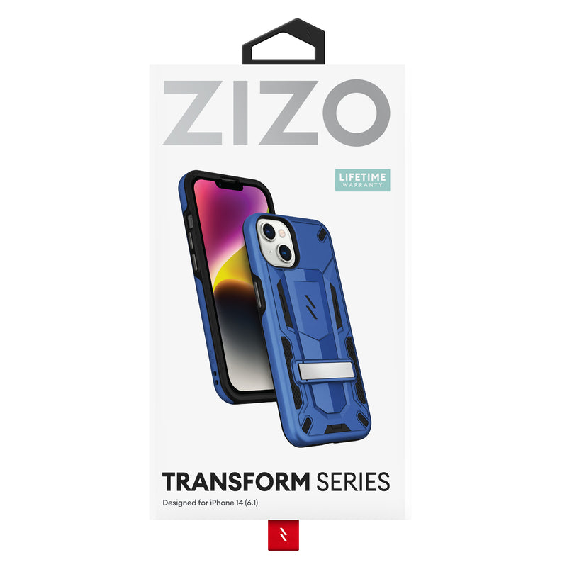 Load image into Gallery viewer, ZIZO TRANSFORM Series iPhone 14 (6.1) Case - Blue
