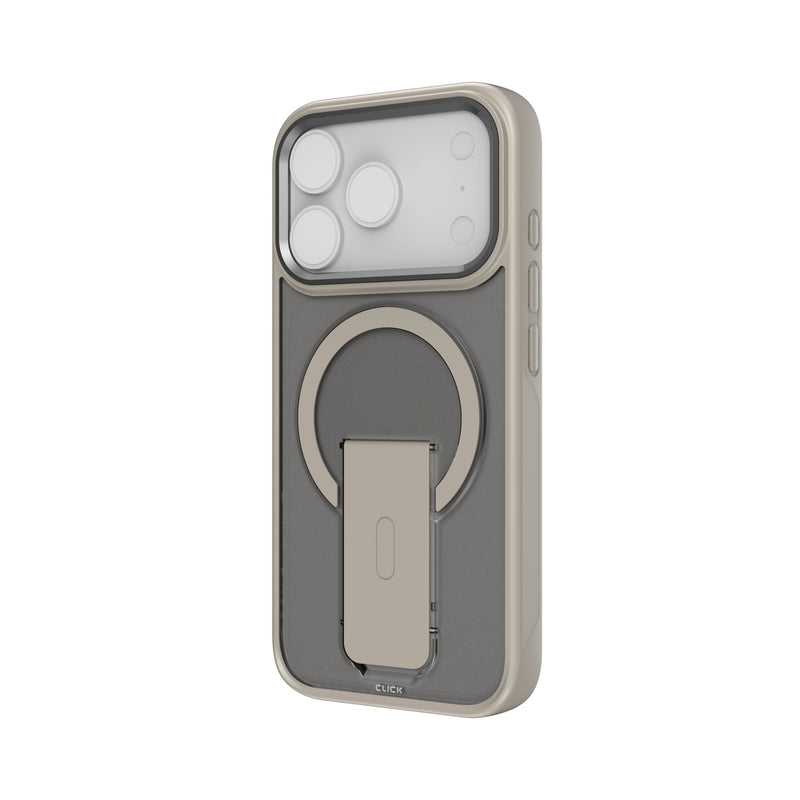 Load image into Gallery viewer, CLICK Latch Series iPhone 17 Pro Case - Smoke Gray
