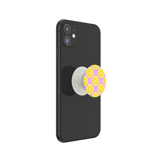 PopSockets Phone and Tablet Swappable PopGrip - Pink Lemonade Slices