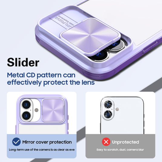 CLICK Flex Shield MagSafe Series iPhone 16 Plus Case - Purple