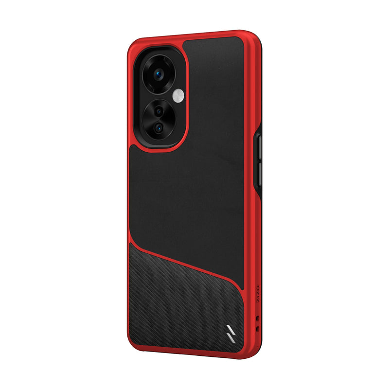 Load image into Gallery viewer, ZIZO DIVISION Series OnePlus Condor Case - Black &amp; Red
