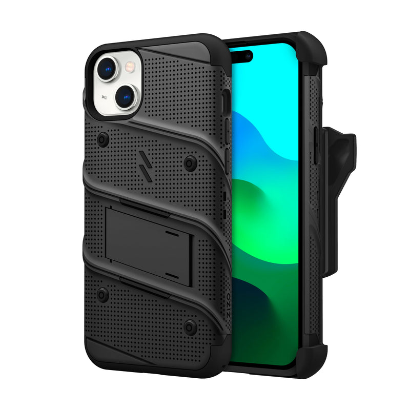 Load image into Gallery viewer, ZIZO BOLT Bundle iPhone 15 Plus Case - Black
