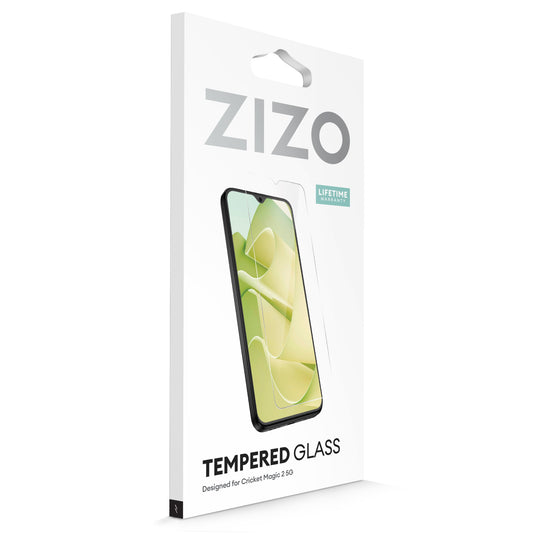 ZIZO TEMPERED GLASS Screen Protector for Cricket Magic 2 5G - Clear