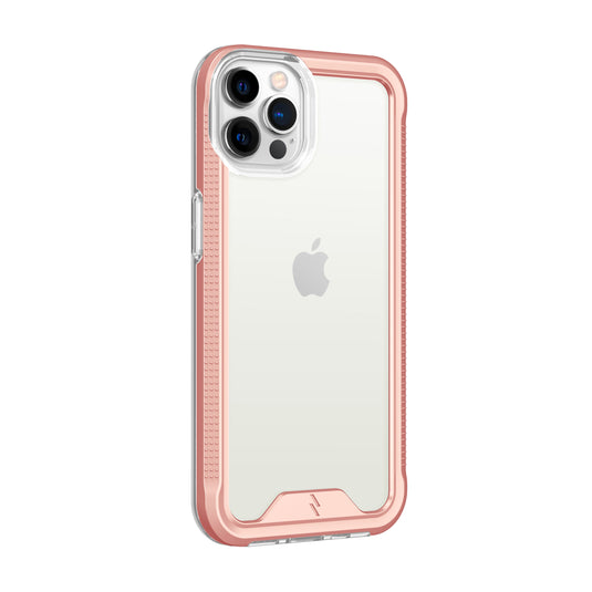 ZIZO ION Series iPhone 13 Pro Max Case - Rose Gold & Clear