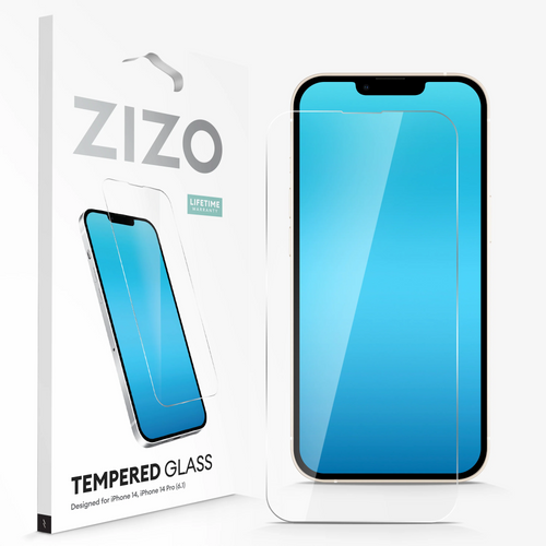 ZIZO TEMPERED GLASS Screen Protector for iPhone 14 / Pro (6.1) - Clear