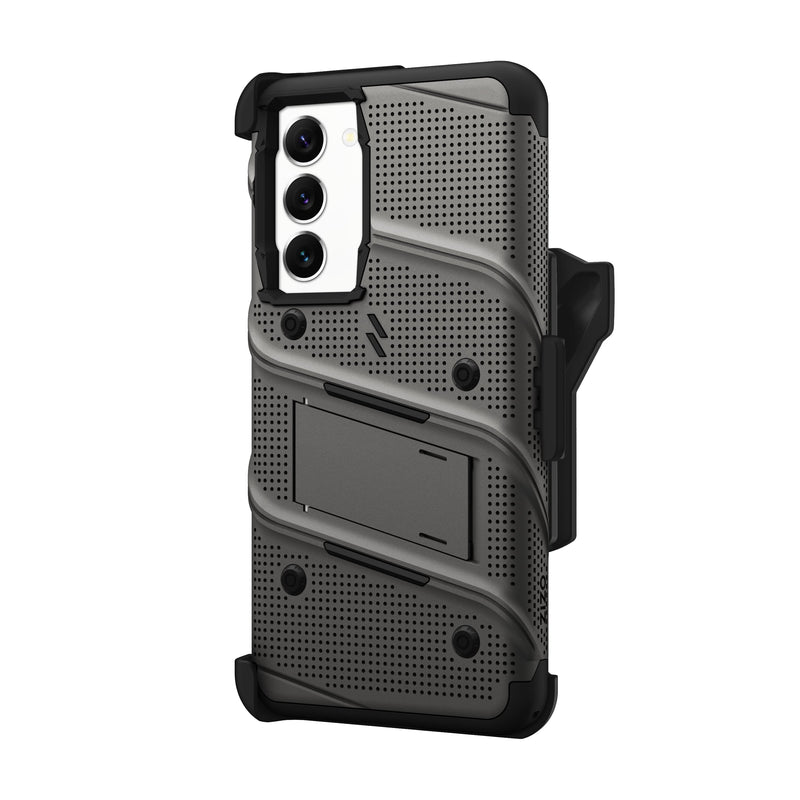 Load image into Gallery viewer, ZIZO BOLT Bundle Galaxy S23 Plus Case - Gun Metal Gray
