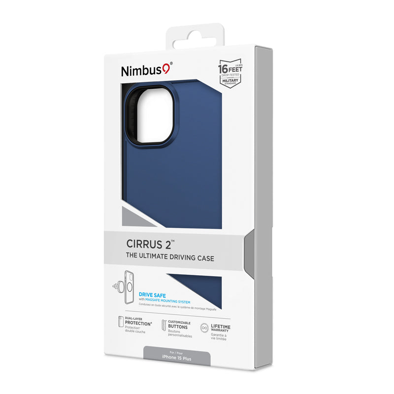 Load image into Gallery viewer, Nimbus9 Cirrus 2 iPhone 15 Plus MagSafe Case - Midnight Blue
